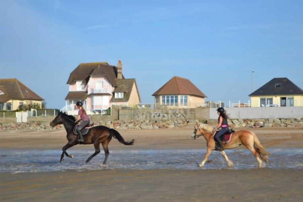 balade cheval plage