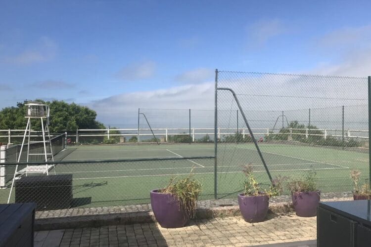 terrain de tennis villerville face mer