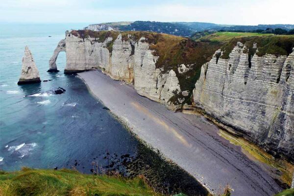 falaises et mer etretat