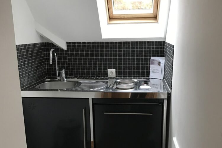 kitchenette équipée suite normandy les chambres d'annie